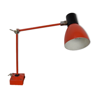 Lampe de table industrielle réglable, Tchécoslovaquie, années 1960.