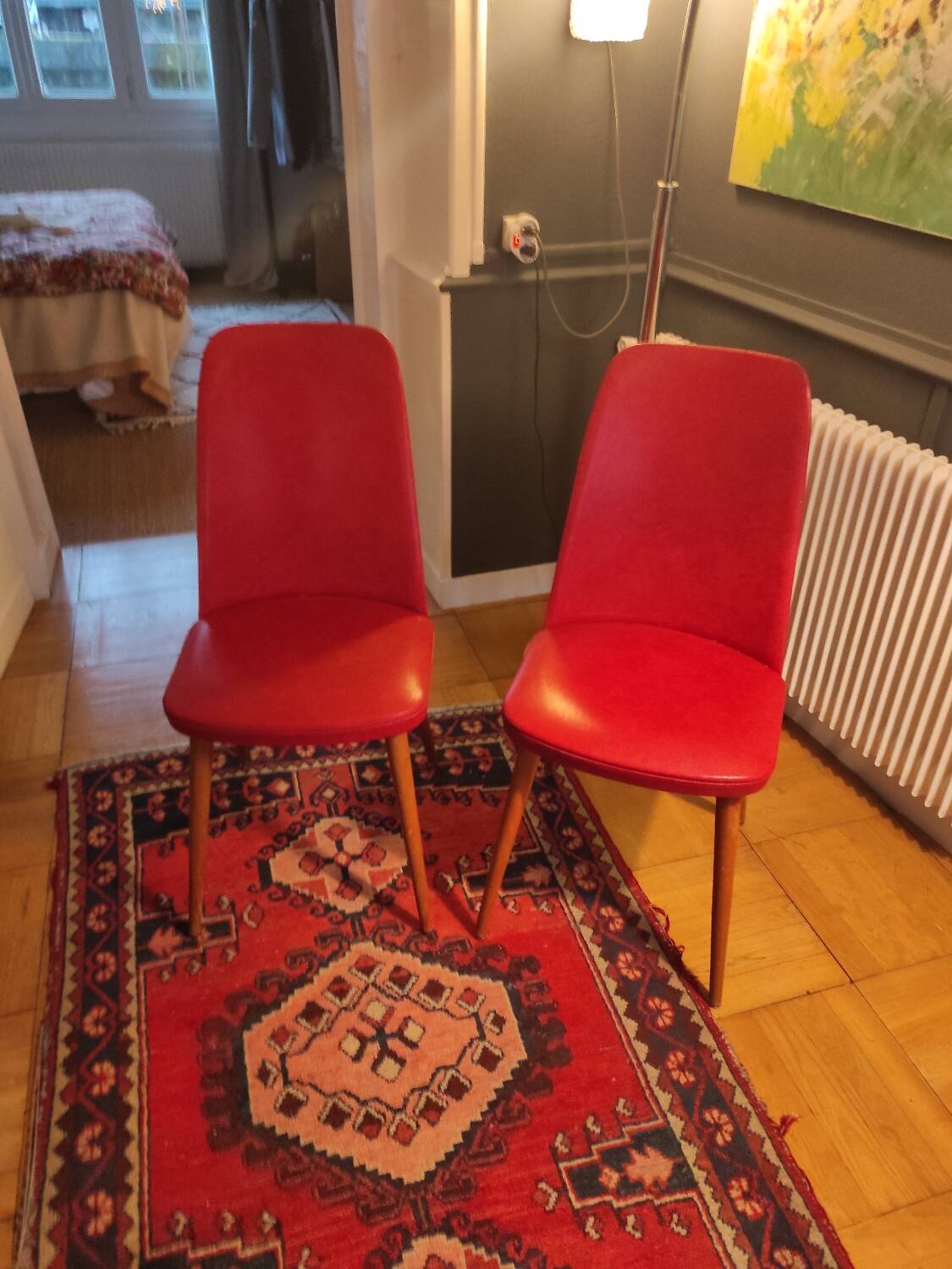 Pair of Scandinavian chairs