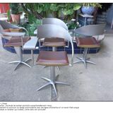 Suite of 4 ''Techno'' armchairs by Philippe Starck for L'Oréal by MALETTI Présence Paris