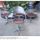 Set of 4 "Techno" armchairs by Philippe Starck for L'Oréal by MALETTI Présence Paris