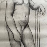 Art Deco study drawing