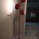 Red floor lamp 3 balls eyeball
