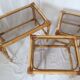 Bamboo nesting tables