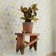 Tabouret, marche pied campagnard ancien