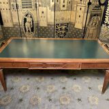 Louis XVI style flat desk in mahogany