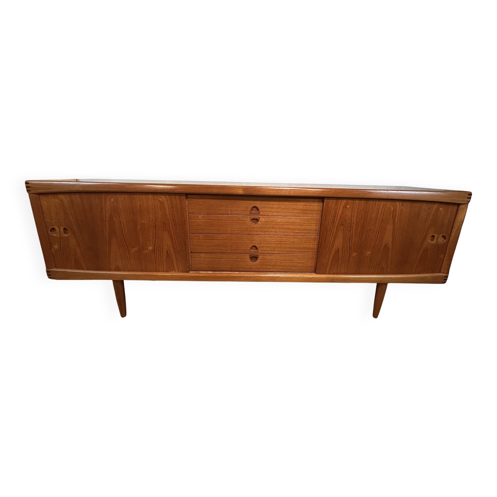 Danish Mid-Century Retro Vintage Teak Sideboard by Bramin – Design