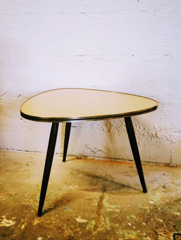 Vintage tripod coffee table