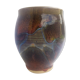 Vase en grès émaillé motifs abstraits