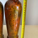 Vietnamese lacquered wooden vase