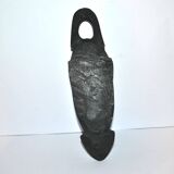 African ebony mask - Bearded head sculpture ETHNIC AFRICA 22.5x7