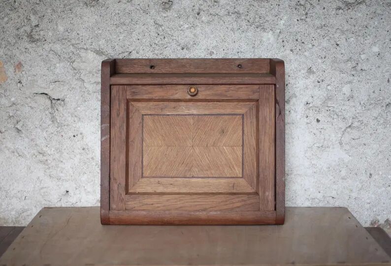 Étagère bois murale, meuble bois vintage, décoration intérieure