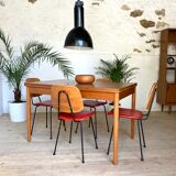 Scandinavian table teak rectangle 120x80