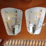 Pair of Art Deco wall lights