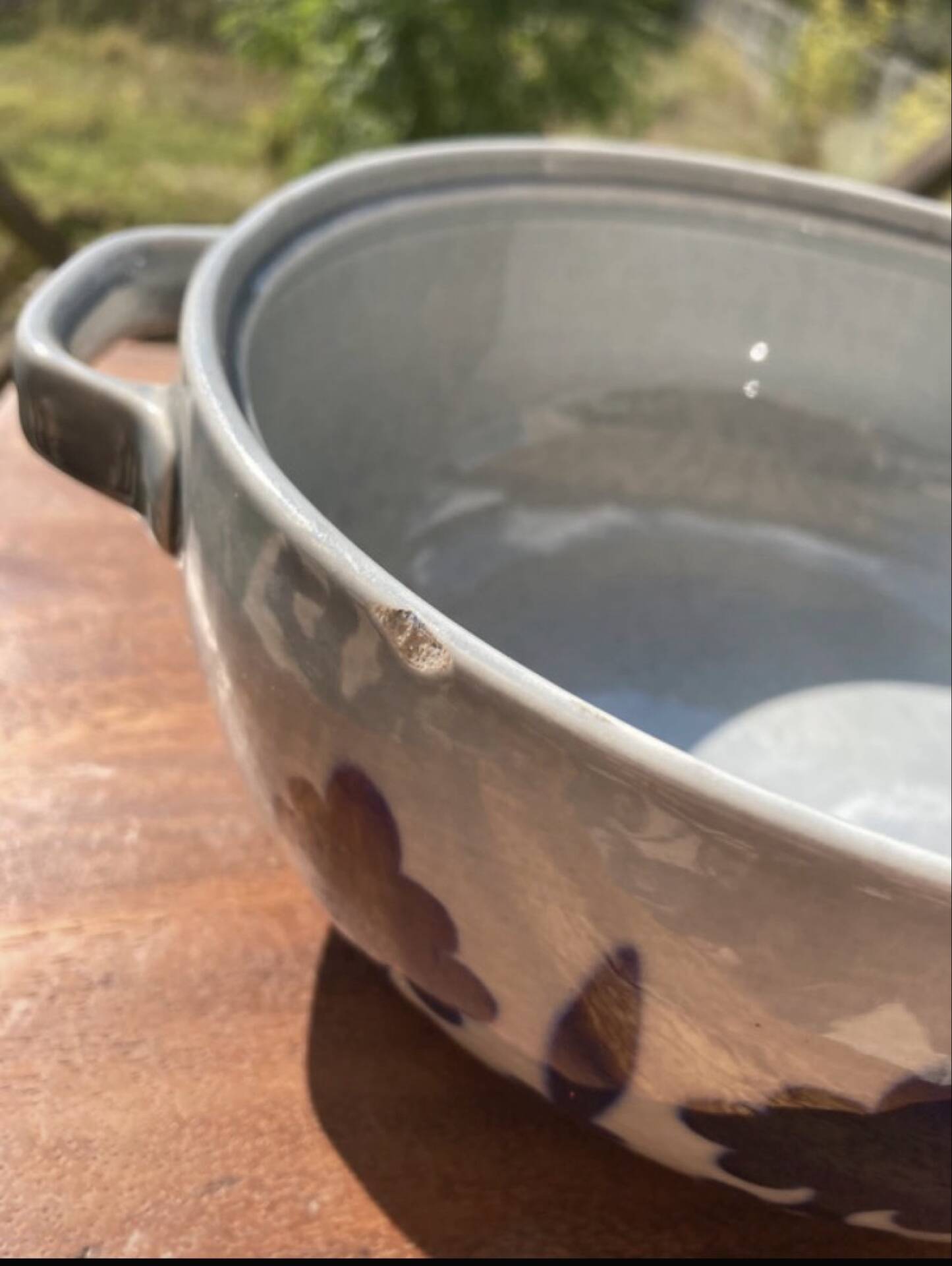 Boch La Louvière Soup Tureen - Baltic
