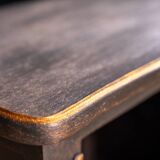 Golden bedside table