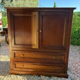 Wooden TV cabinet with drawers
