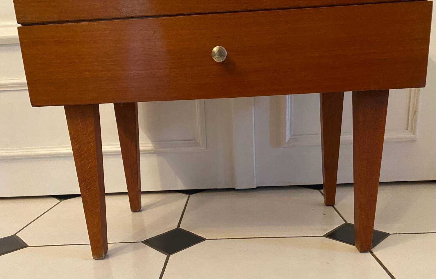 Scandinavian vintage bedside table