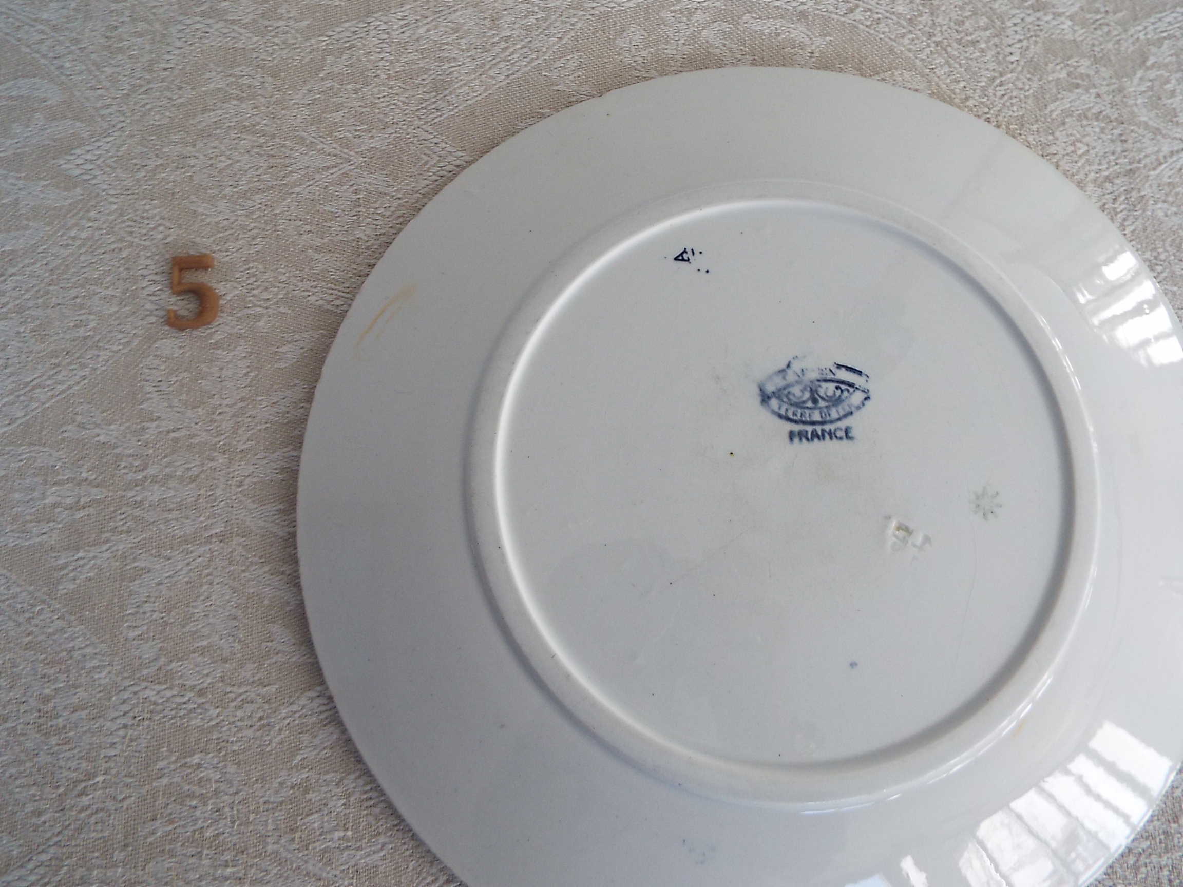 5 flat plates iron earth