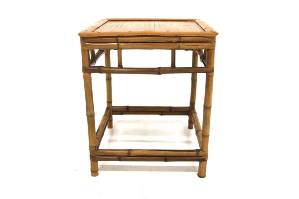 Table de chevet scandinave en rotin, Suède, 1960