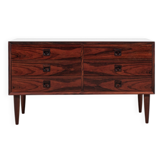 Commode danoise en palissandre 6 tiroirs par Brouer, années 1960