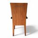Paramount chair by Philippe Starck / black leather for Driade / 1989