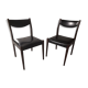 Paire de chaises scandinaves