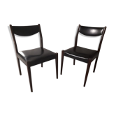 Paire de chaises scandinaves