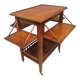 Four-tier folding tea table