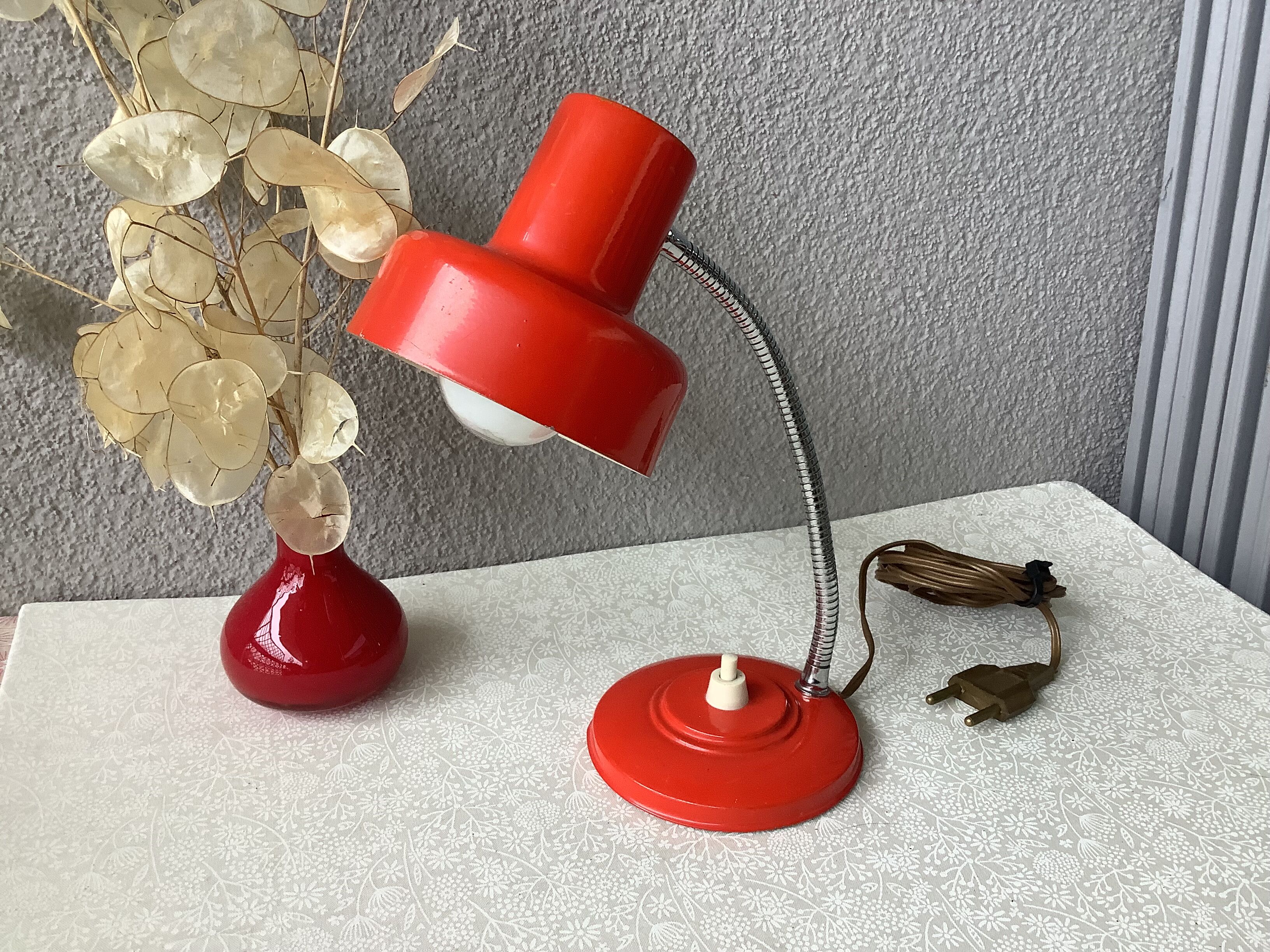 Desk lamp 60/70 metal Italy