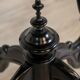 Table d'appoint en noyer ancien avec plateau en placage, années 1890