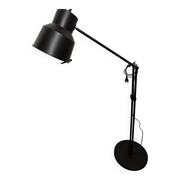 Lampadaire style industriel noir