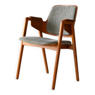 1950s/60s Scandinavian Desk Chair in Wood