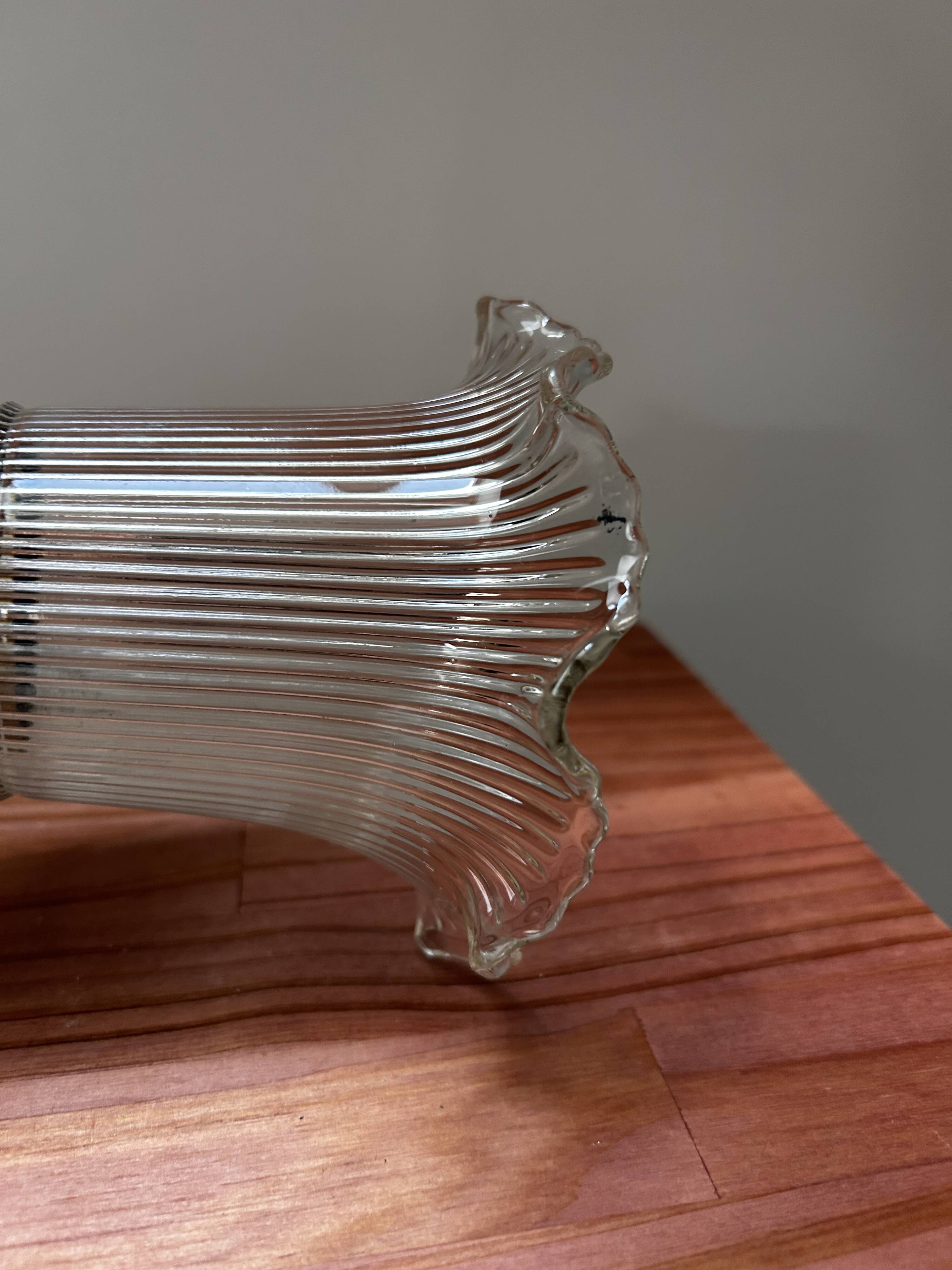 Old vintage holophane tulip wall light