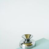 Set of 6 small stainless steel bowls, Basses, Design 1970, 9 x 5 cm