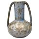 Art ceramic vase by Jean de Veyle, France, circa 1900, iridescent glazed, 16 cm.