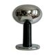 Vintage table lamp, chrome and black lacquered metal, Italy 1960