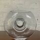 Trio of vintage molded glass vases from the 70s