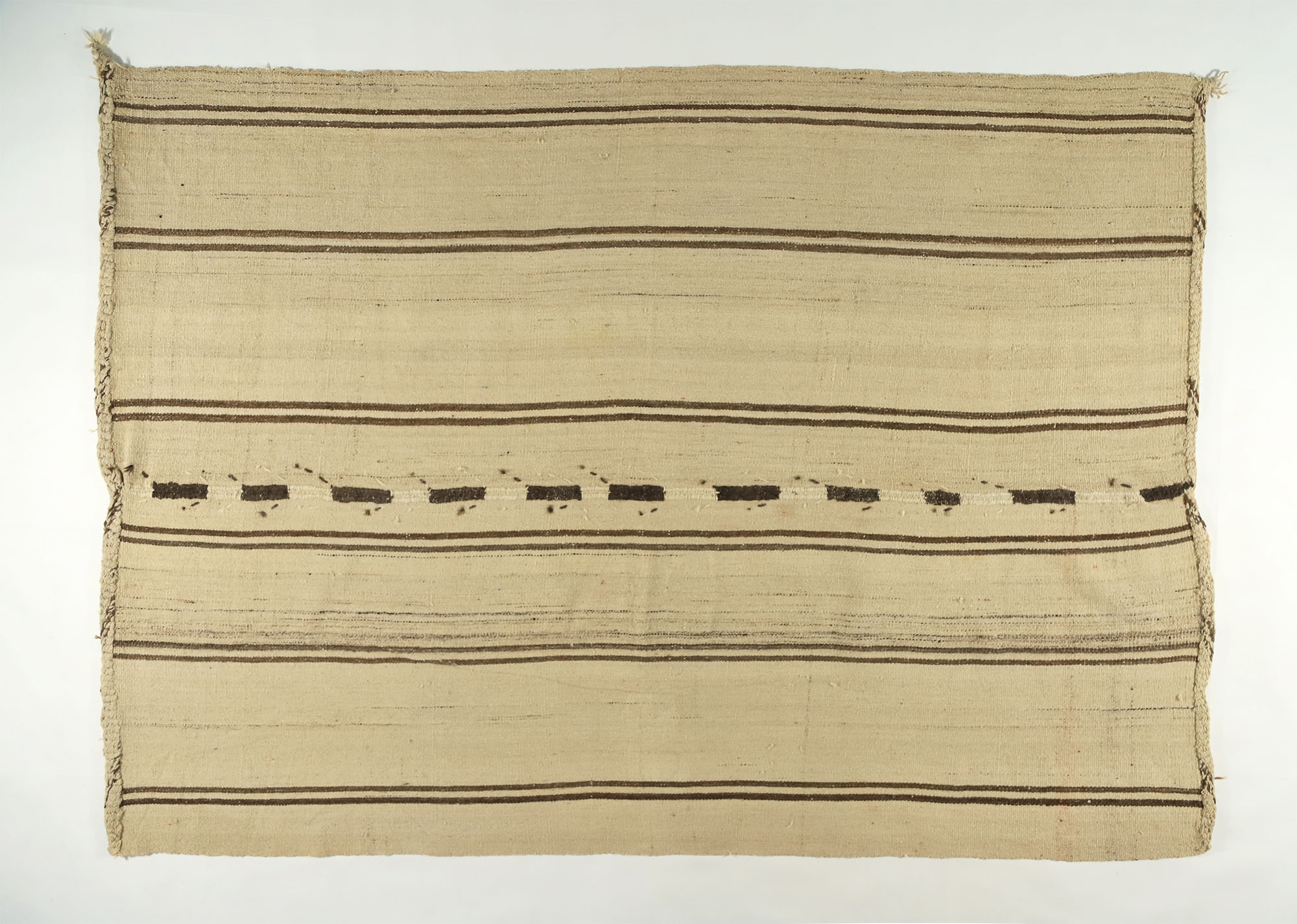 Anatolian handmade kilim rug 268 cm x 189 cm