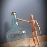 Demijohn transparent bluish 5l