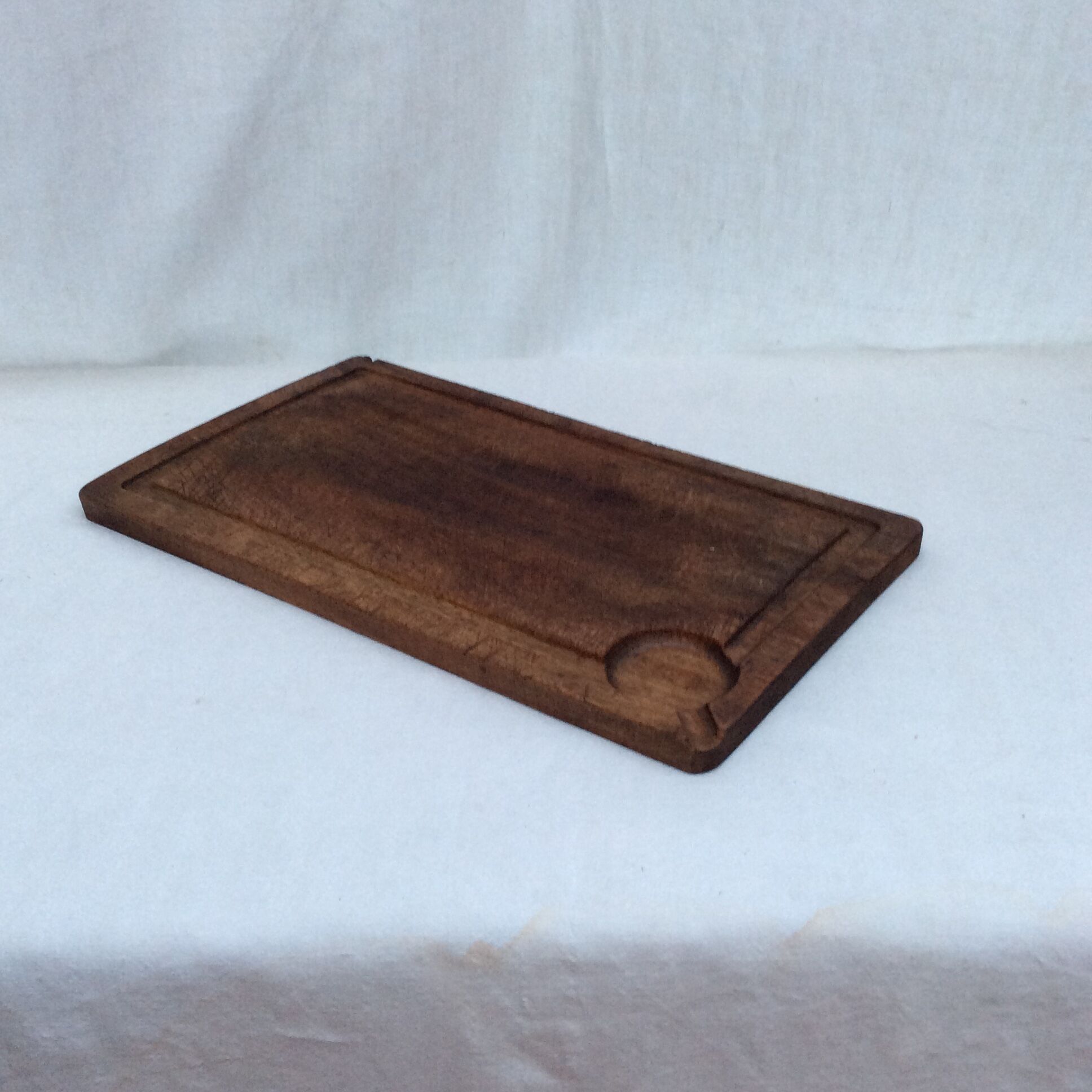 Cutting board in wood color vintage wood dimension: height -40cm- width -23cm-Pr-1.5