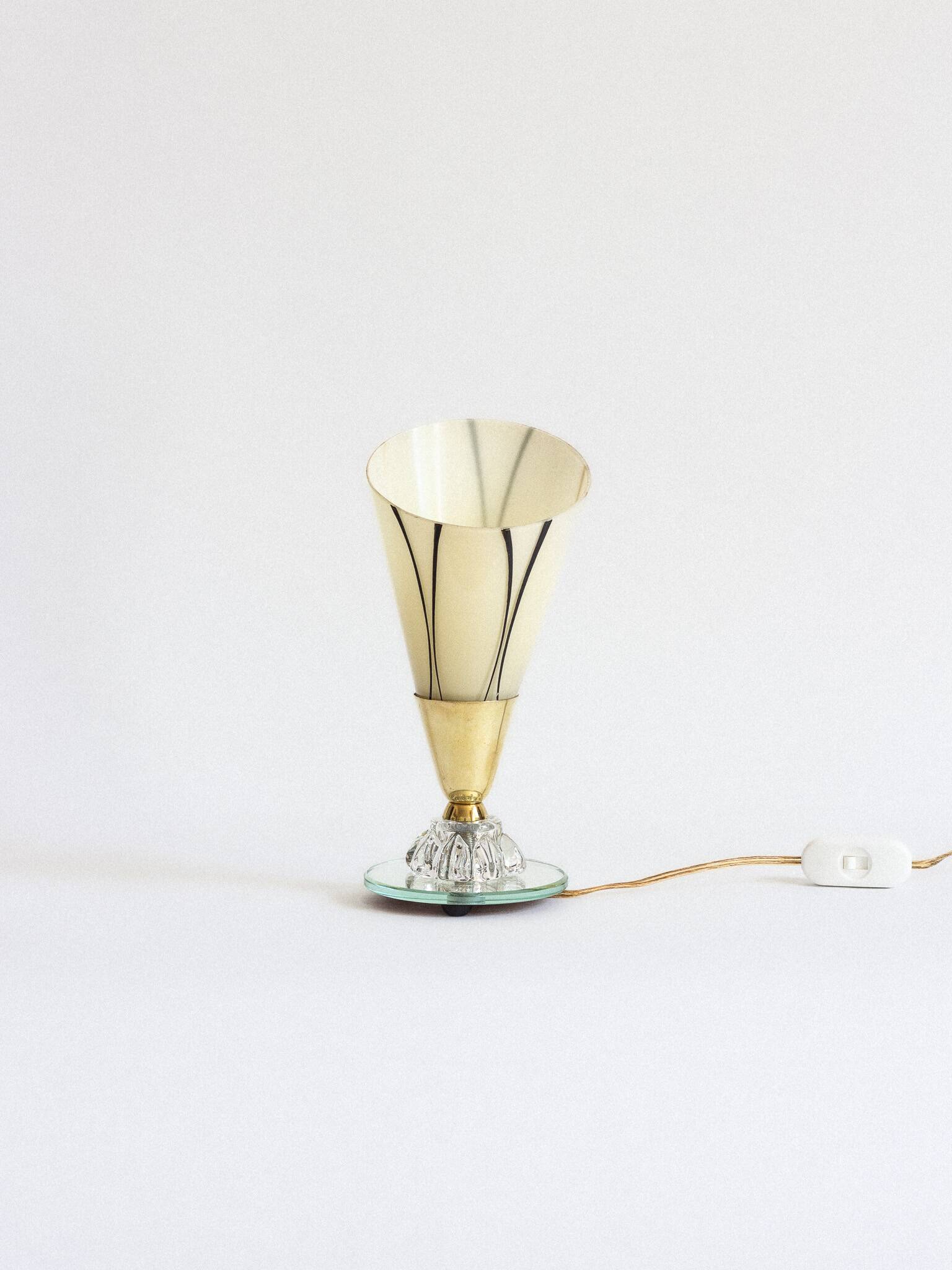 Tulip lamp or Art Deco torch – France – 1930s