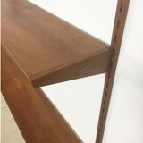 Kai Kristiansen teak shelves, Feldballes Mobelfabrick 1950