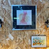 Vintage wall lights from the 1970s