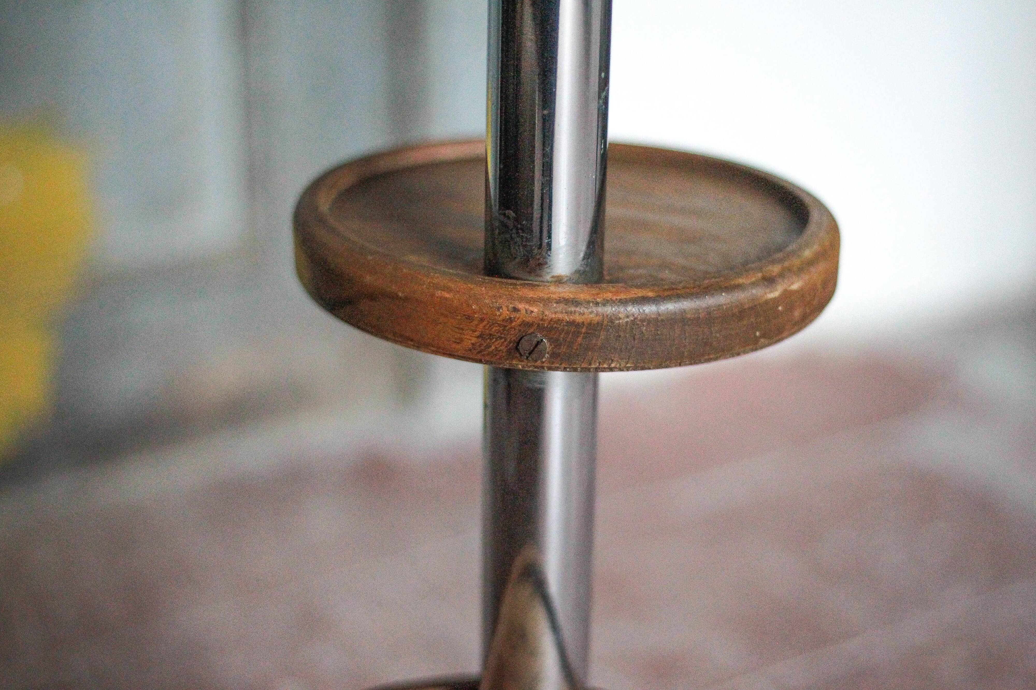 Vintage ashtray, art deco standing ashtray, or side table