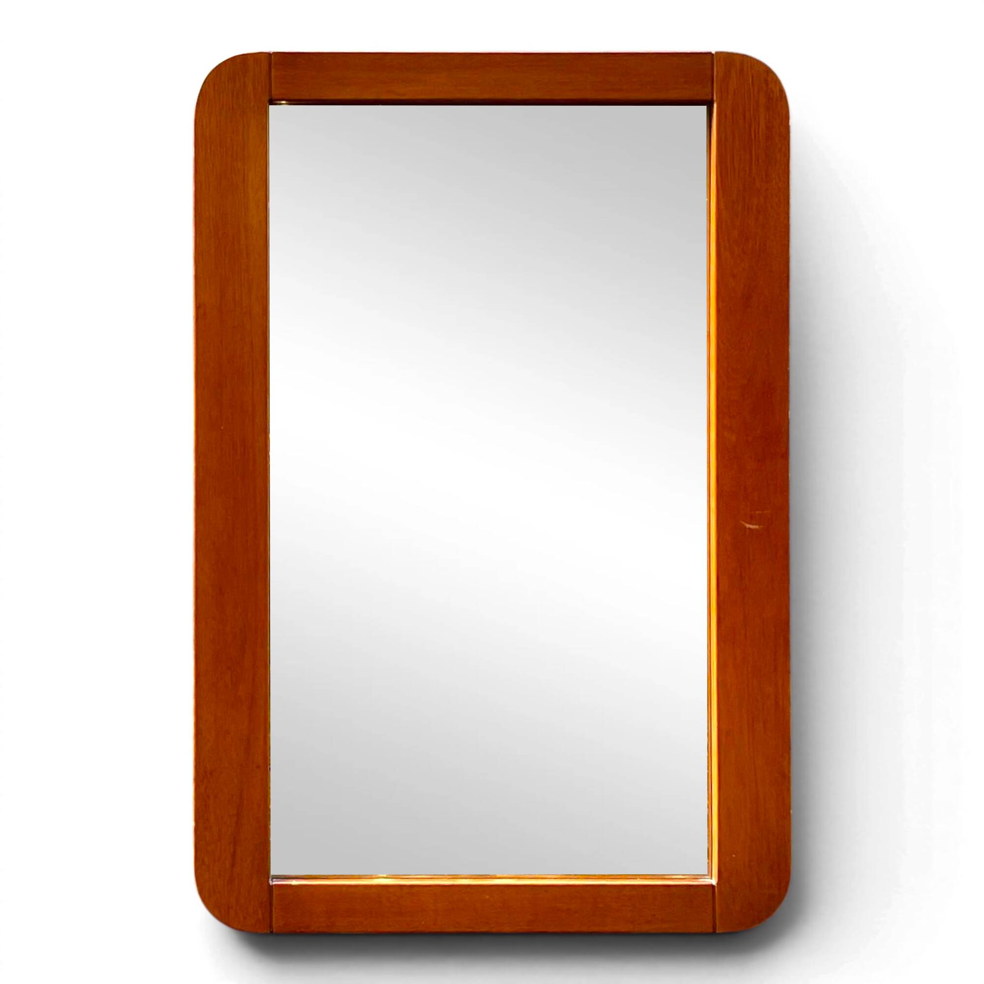 Miroir scandinave en Teck