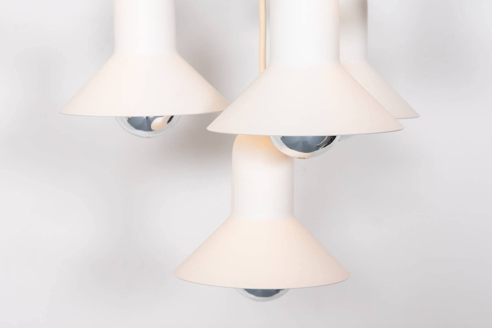 Vintage 10-light cascade chandelier from Louis Poulsen, Denmark