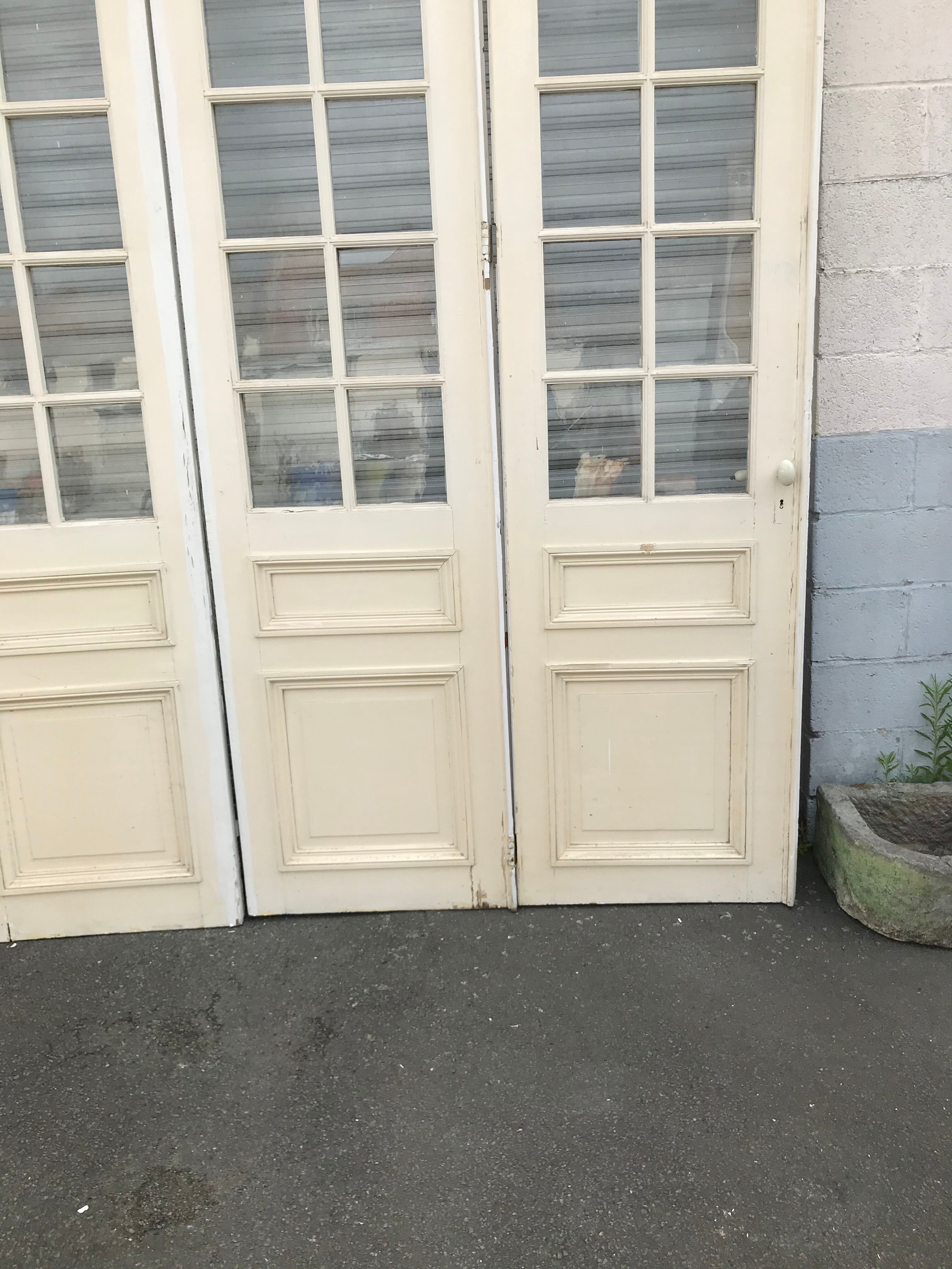 Four large small doors tiles 1900