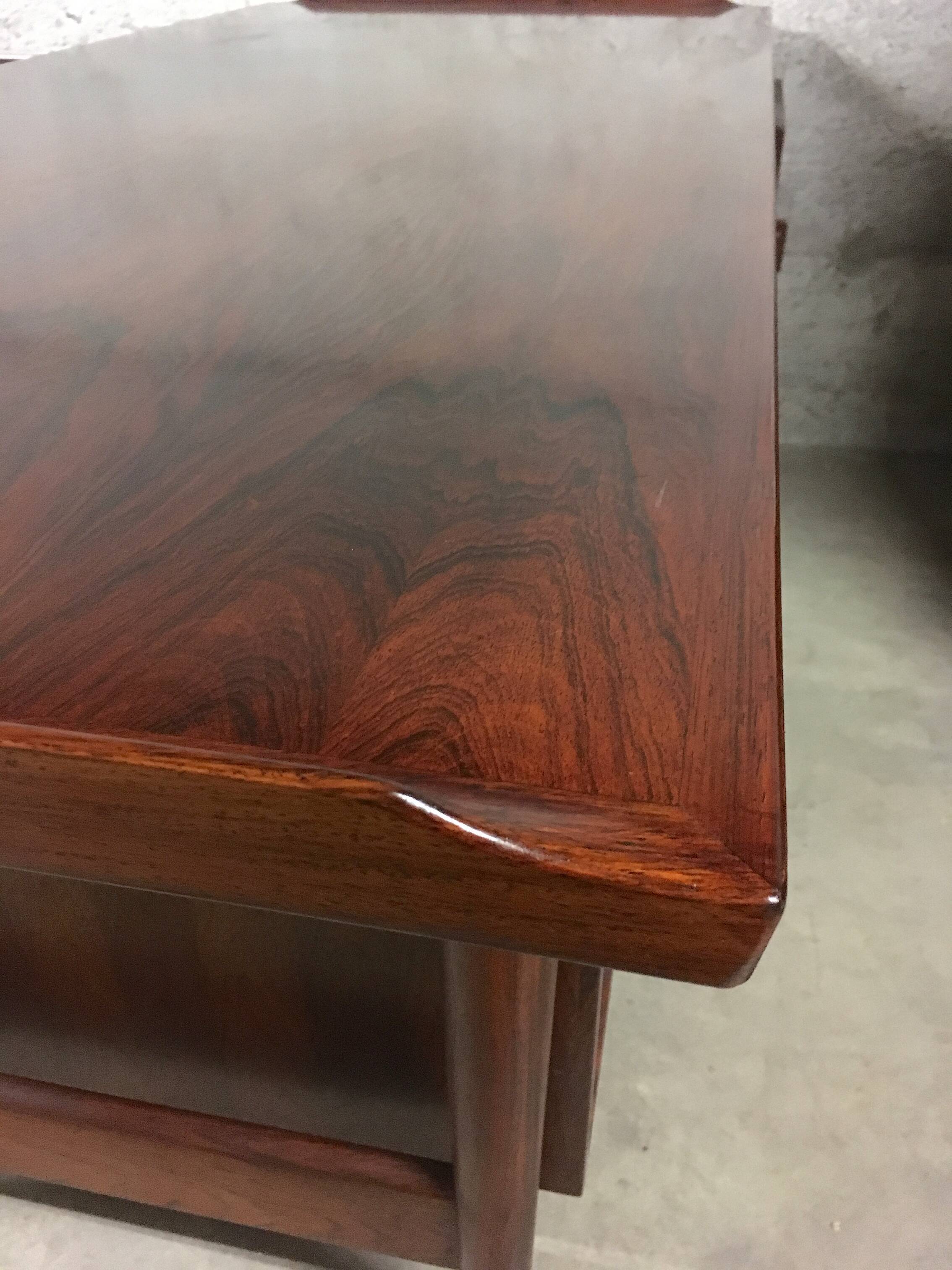 Executive desk in rosewood by Arne Vodder for Sibast Møbler