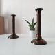 Pair of antique neoclassical candlesticks