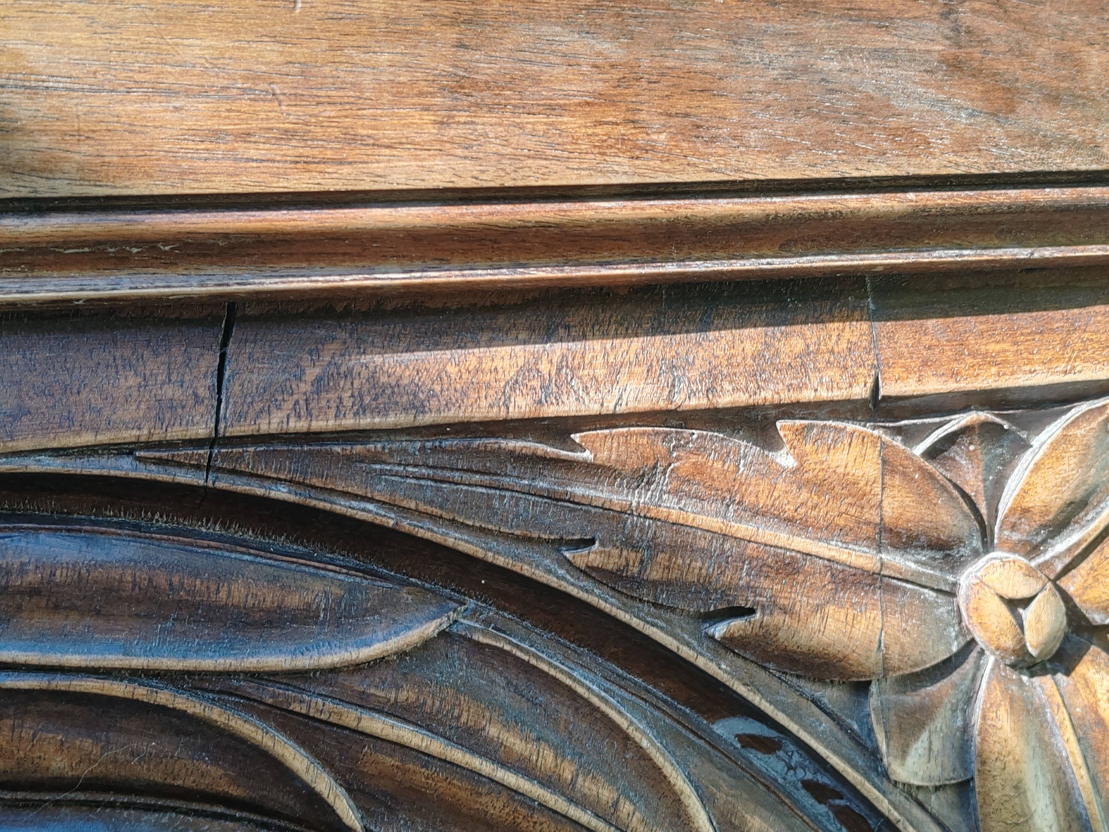 Lot of Antique Wooden Armchairs